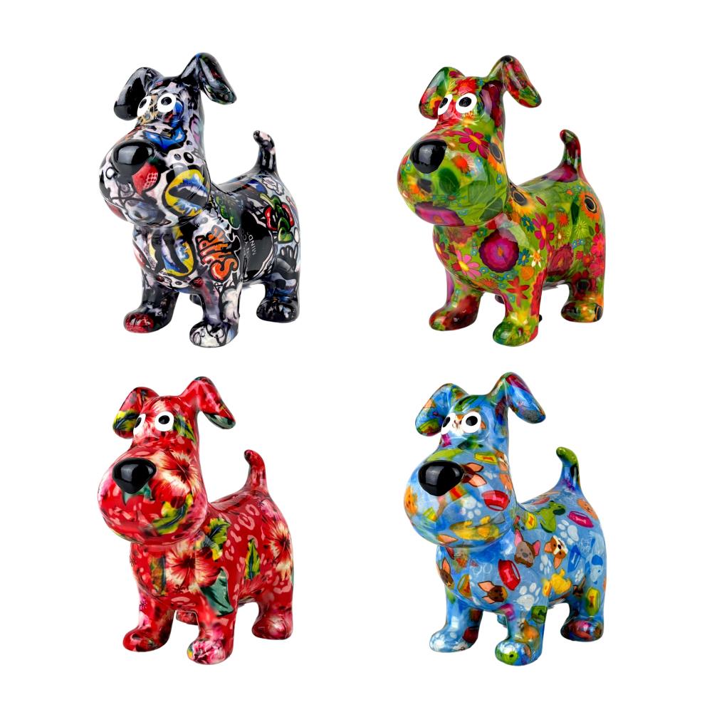 Spardose Hund Hugo Gr. N 15,5x16 cm